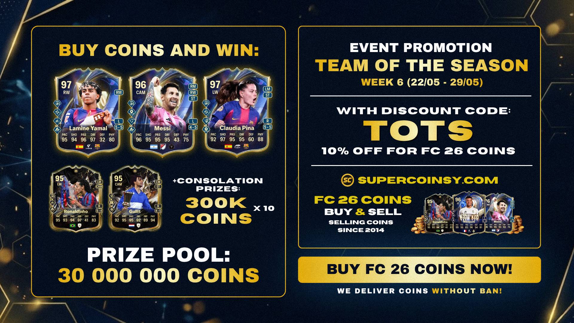 PROMO TEAM OF THE SEASON (TOTS WEEK 6) - FC 26